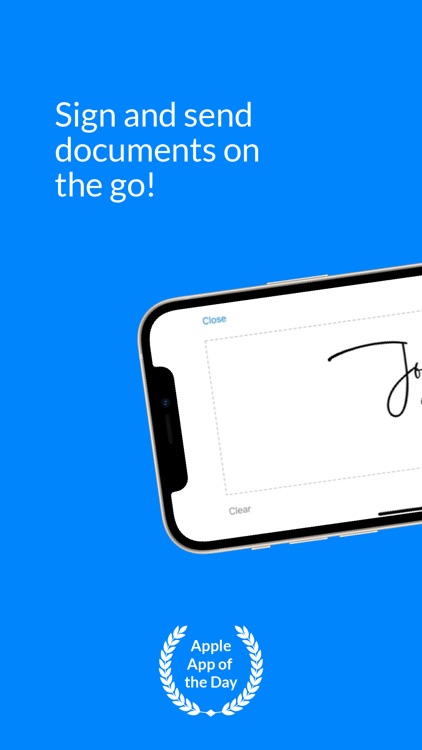 Signeasy - Sign and Fill Docs screenshot-0