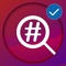 The best way to get more followers, likes and comments on social media is to use the popular and trending hashtags