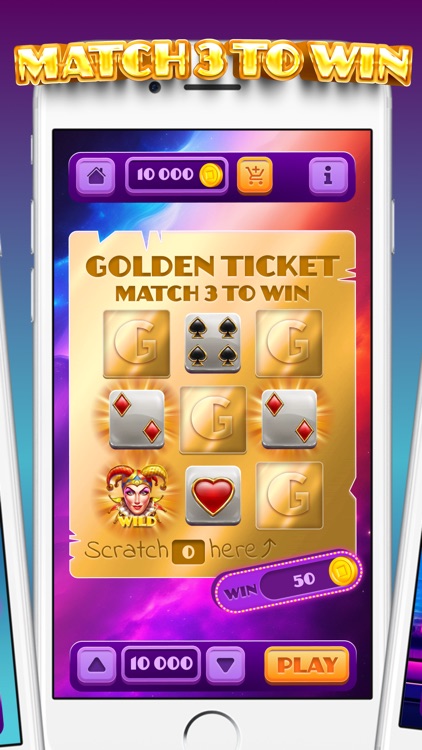 Golden Ticket Scratch Game screenshot-4