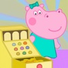 Funny Shop Hippo shopping game