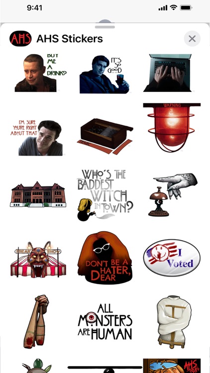 American Horror Story Stickers