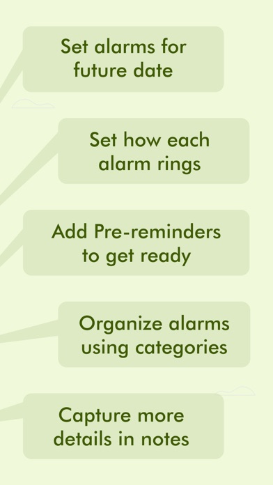 Galarm - Alarms and Reminders screenshot 3