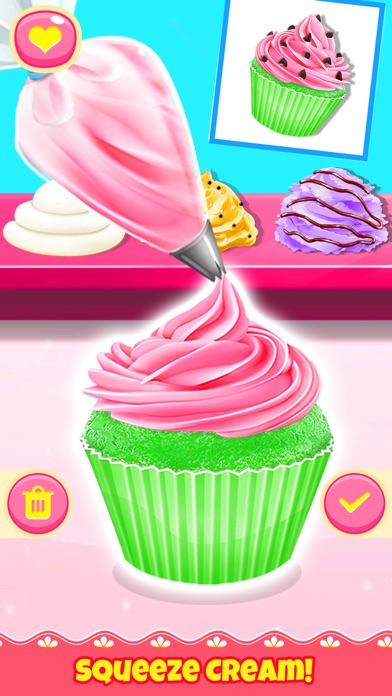 Cupcake Games: Casual Cooking screenshot 1