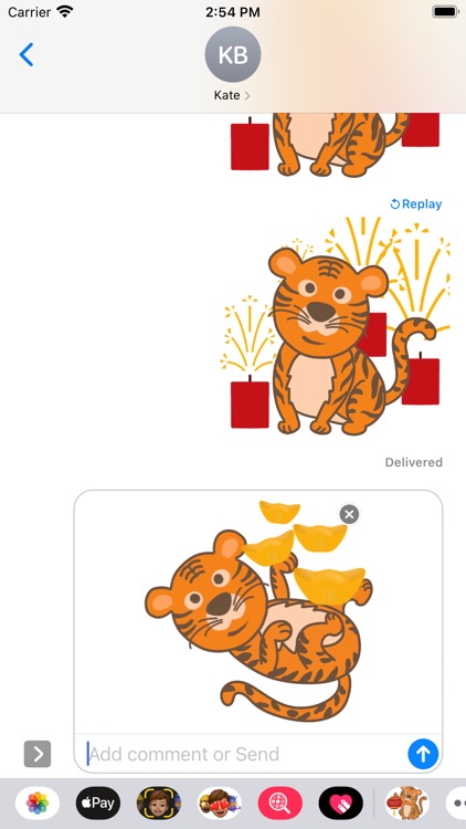 Chinese New Year Stickers 2022