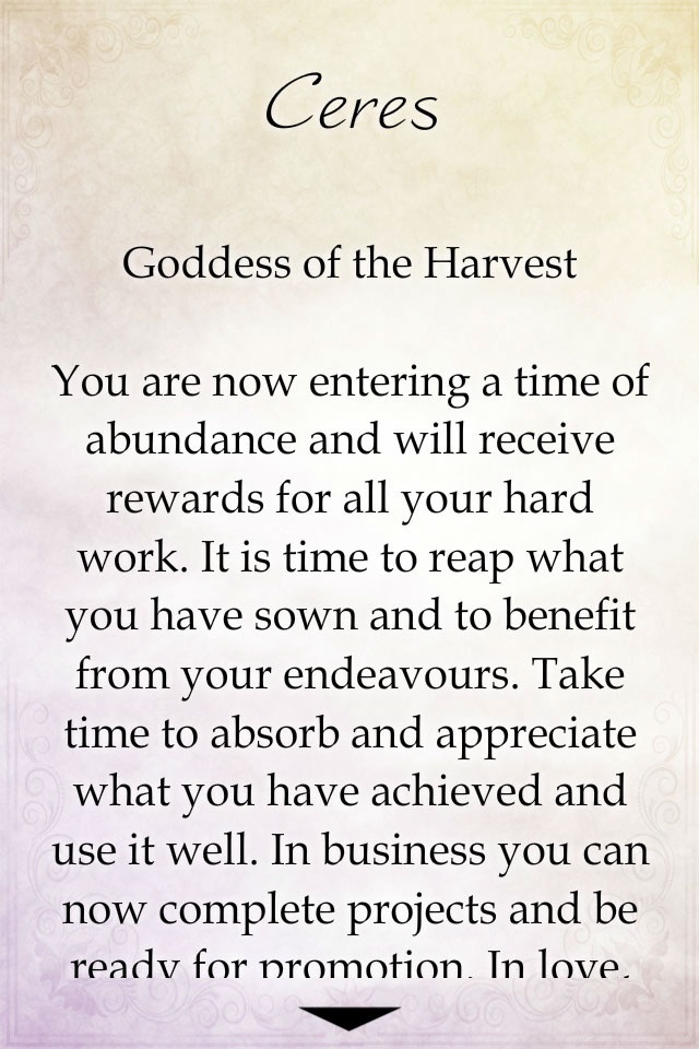 Goddess Enchantment Oracle screenshot 3