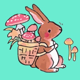 Mushroom Bunny Stickers