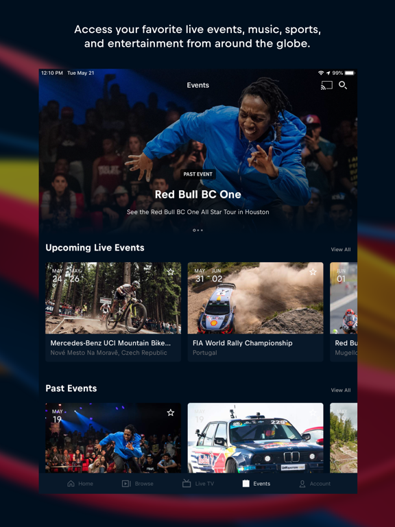 Red Bull TV: Watch Live Events screenshot 2