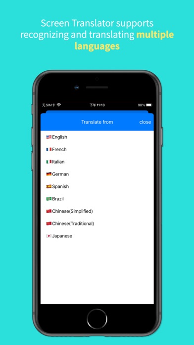 iTranscreen-Screen Translator screenshot 4