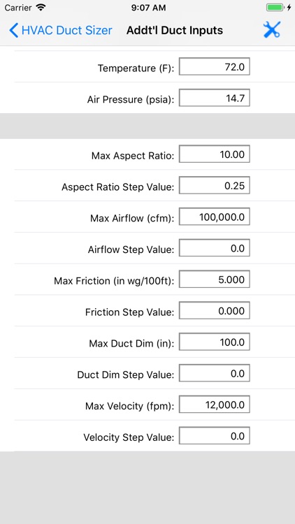 ASHRAE HVAC Duct Sizer screenshot-8