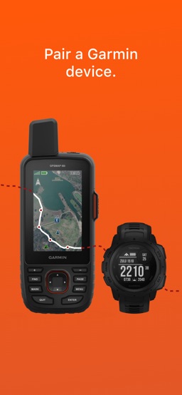 Garmin Explore™ app screenshot