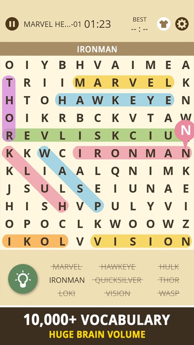 Word Search : Brain Training screenshot 4