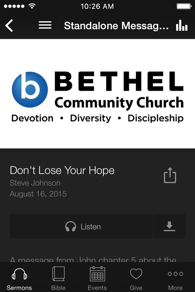 Bethel Murfreesboro screenshot 2