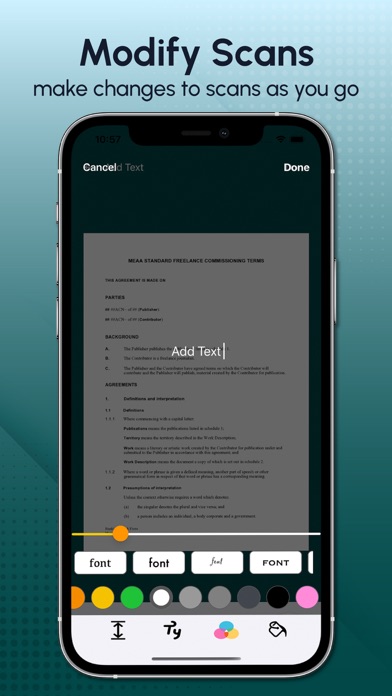 Mobile Document Scanner - Sign screenshot 4