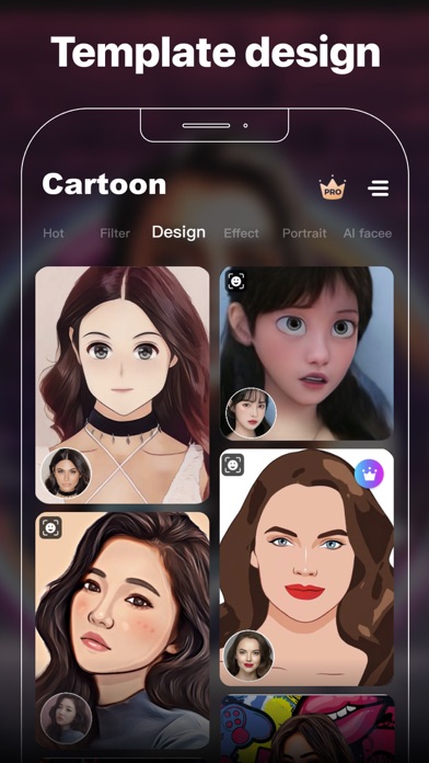 Facee: Cartoon Photo Editor screenshot 3