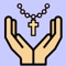 Icon Pray Catholic Saints