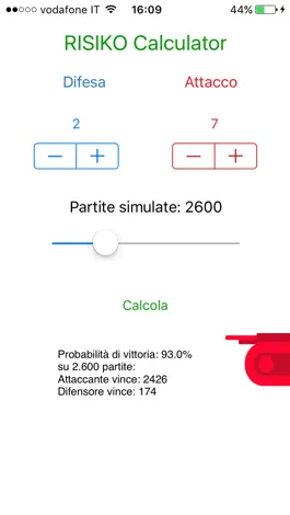 Game screenshot RISIKO Calculator apk