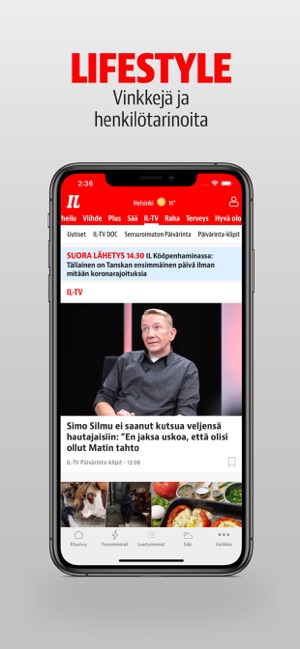 Iltalehti App Storessa