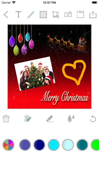 Christmas - create cards screenshot 3