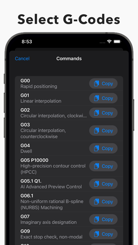Sequence G Code Editor Cnc App For Iphone Free Download Sequence G Code Editor Cnc For Ipad Iphone At Apppure