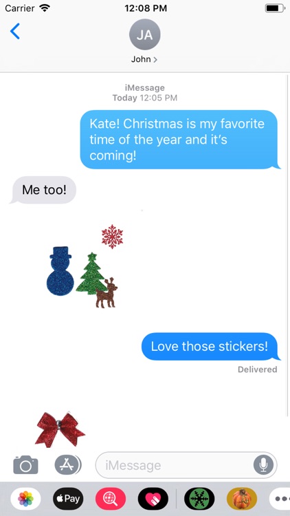 Christmas Stickers by Angelo