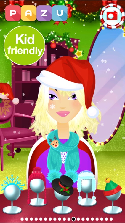 Girls Hair Salon Christmas