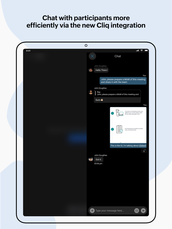 Zoho Meeting - Online Meetings screenshot 4