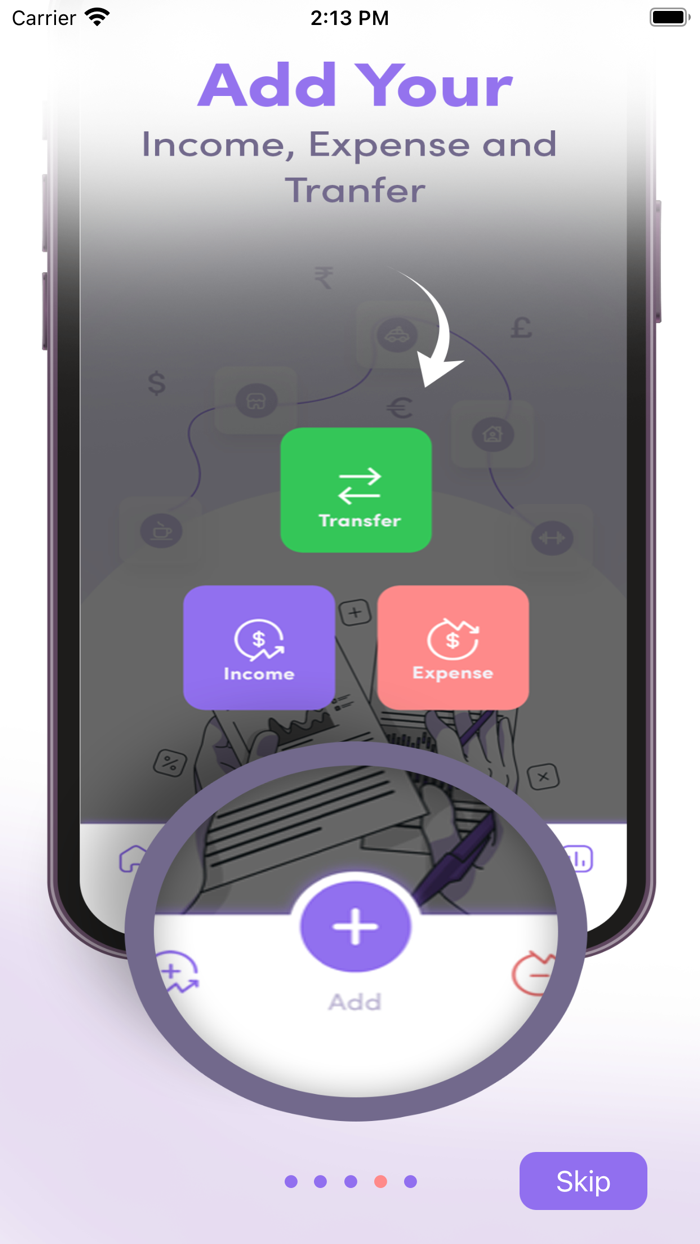 DollarBook Income Expense app