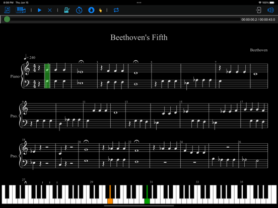 Real Piano Score - Sheet Music screenshot 3