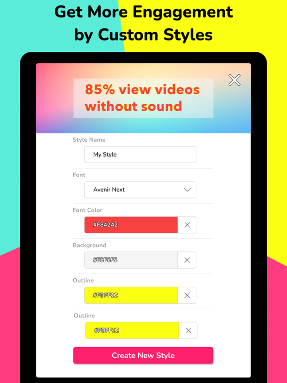 Subcap: AI Captions for Videos screenshot 4