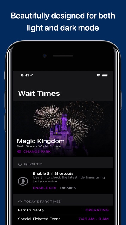 Wait Times for Disney Parks screenshot-7