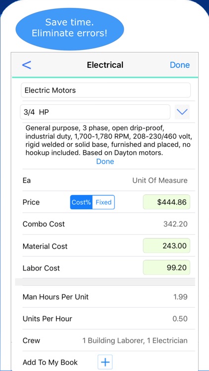 Electrician Invoice & Estimate screenshot-7