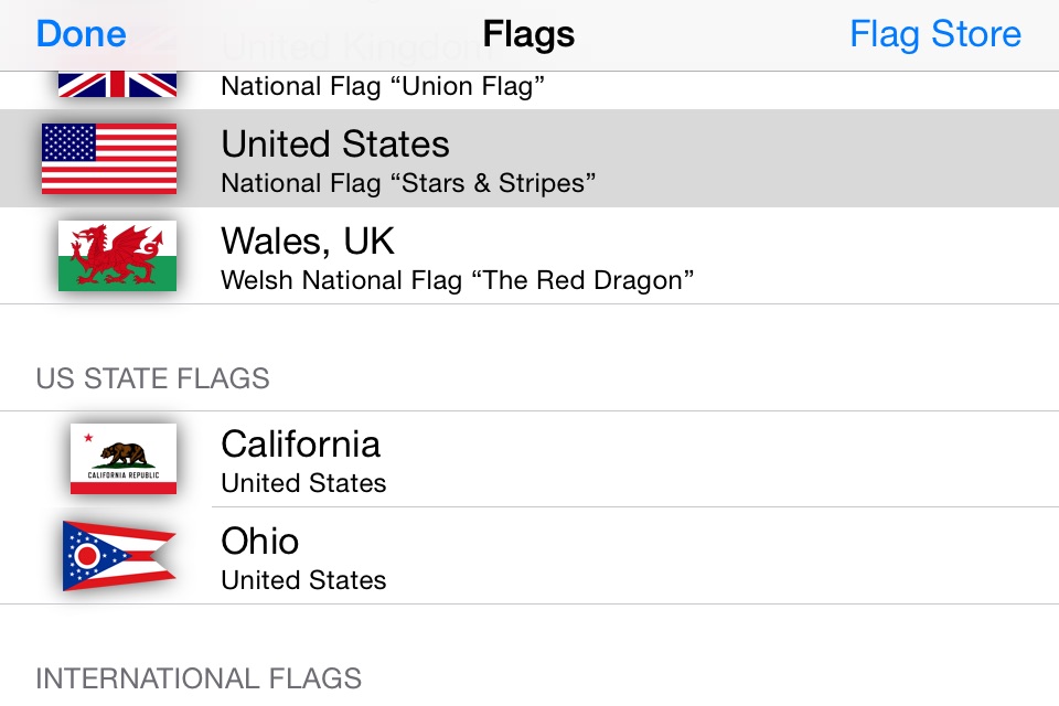 FlagWaver screenshot 2