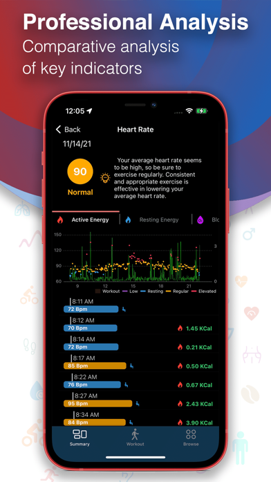 Hearty : Heart Rate & Stress screenshot 3