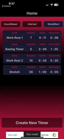 Game screenshot Custom Fitness Timer hack