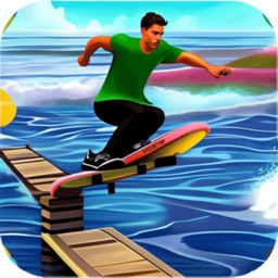 Beach Race :Scooter Stunt Game