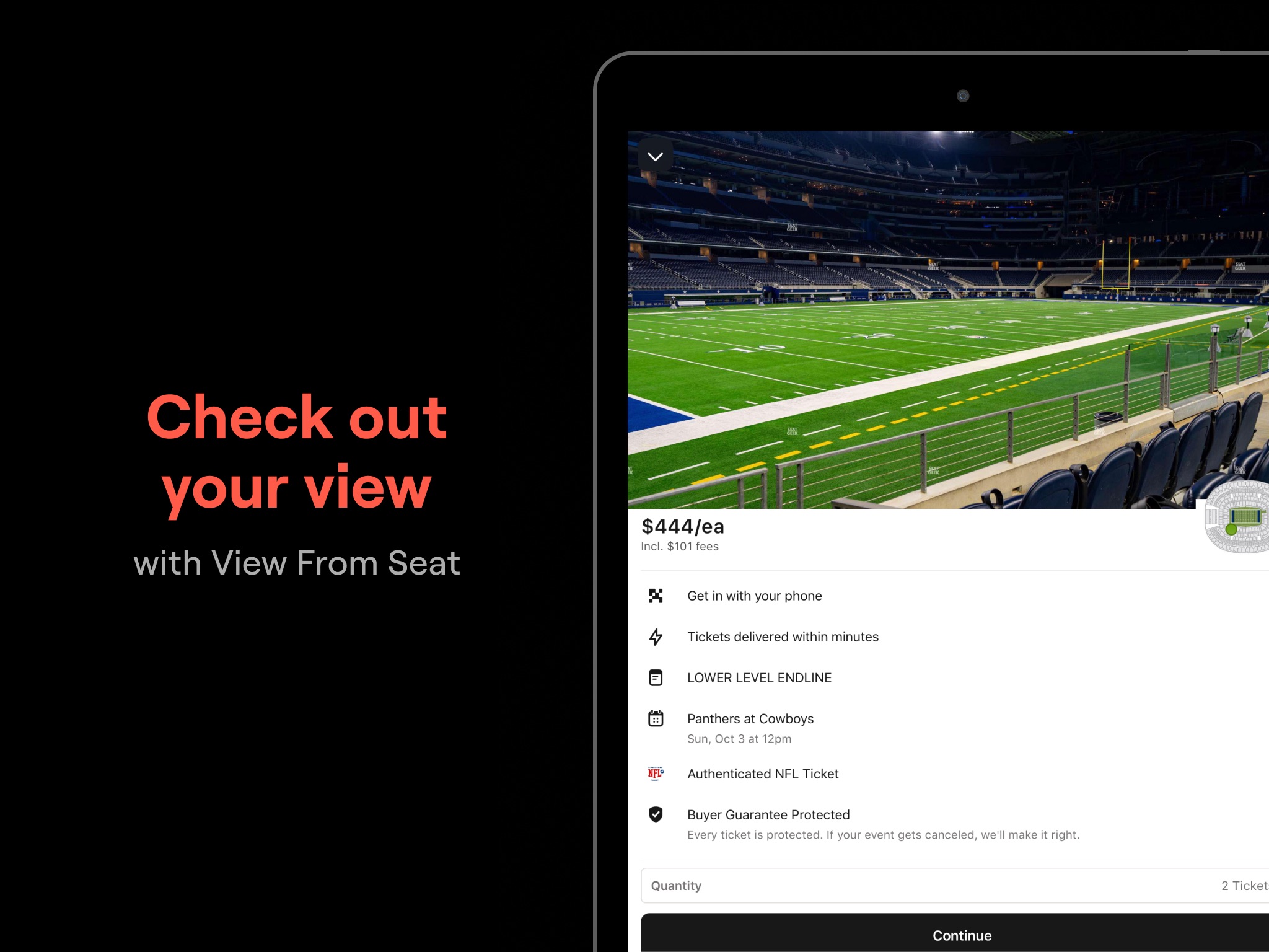 SeatGeek - Buy Event Tickets screenshot 2