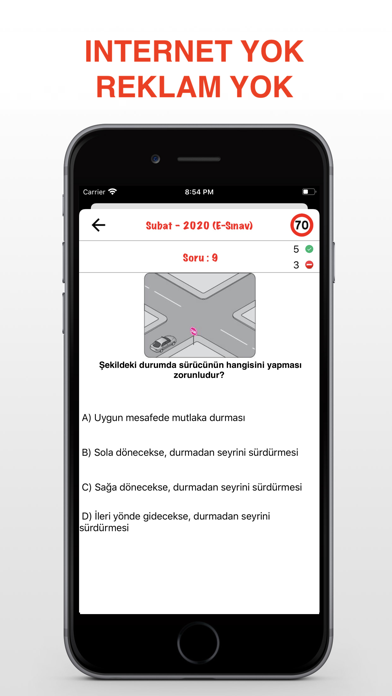 ehliyet Sınav Sorular 2022 PRO iphone ekran görüntüleri
