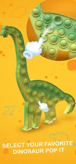 Game screenshot pop it - Fidget Dino 3D popper hack