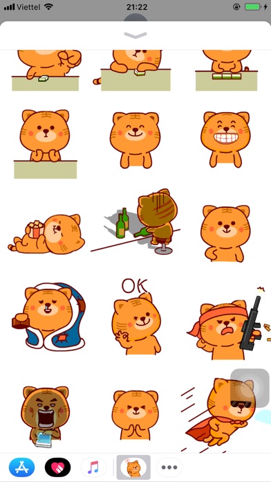 Cub Animated Stickers screenshot 3