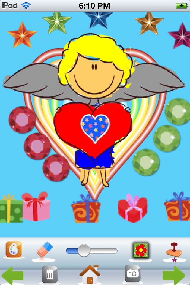 A Valentine's Day Coloring App screenshot 3