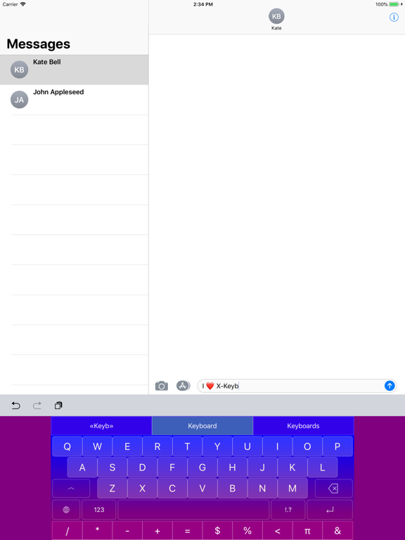 Keyboard X-Key Screenshots
