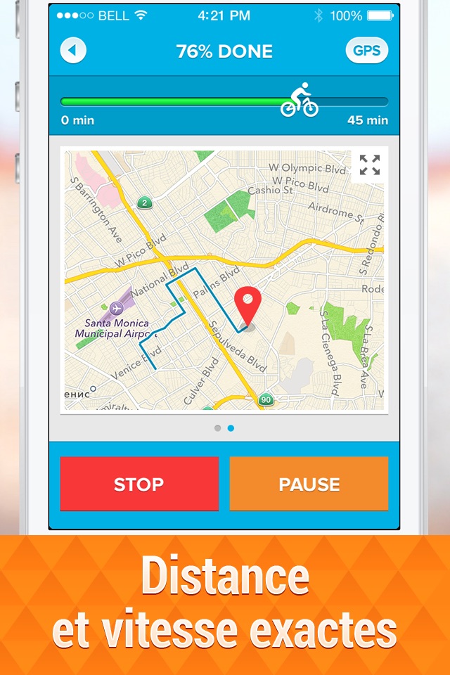 Bike Ride Tracker: Bicycle GPS screenshot 4