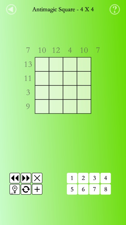 Digit Matrix : Math Puzzles screenshot-8