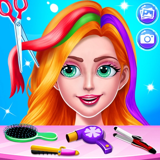 Hair Salon Makeover: Spa Game Icon