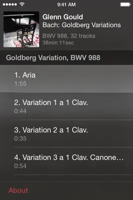 Game screenshot Bach Goldberg Variations hack