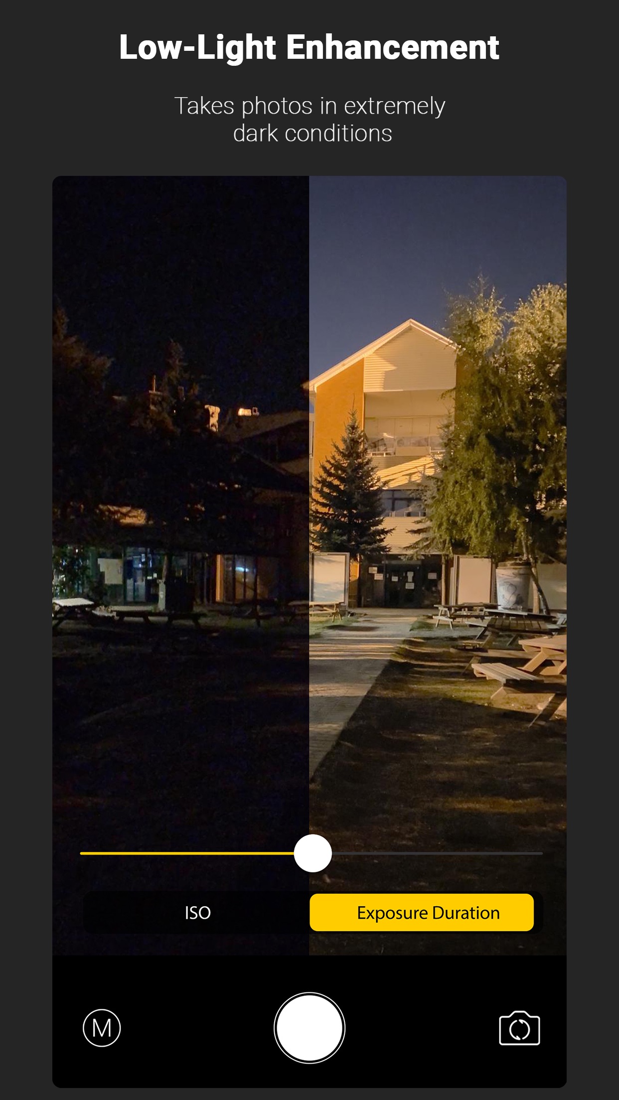 Screenshot do app Nightcam: Câmera Modo Noturno