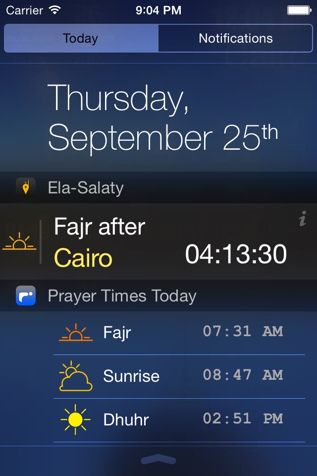 ElaSalaty: Muslim Prayer Times screenshot 2