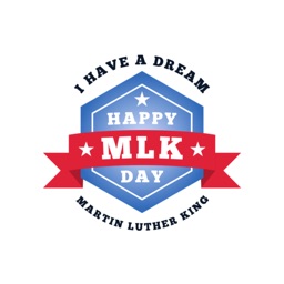 Happy MLK Day Stickers