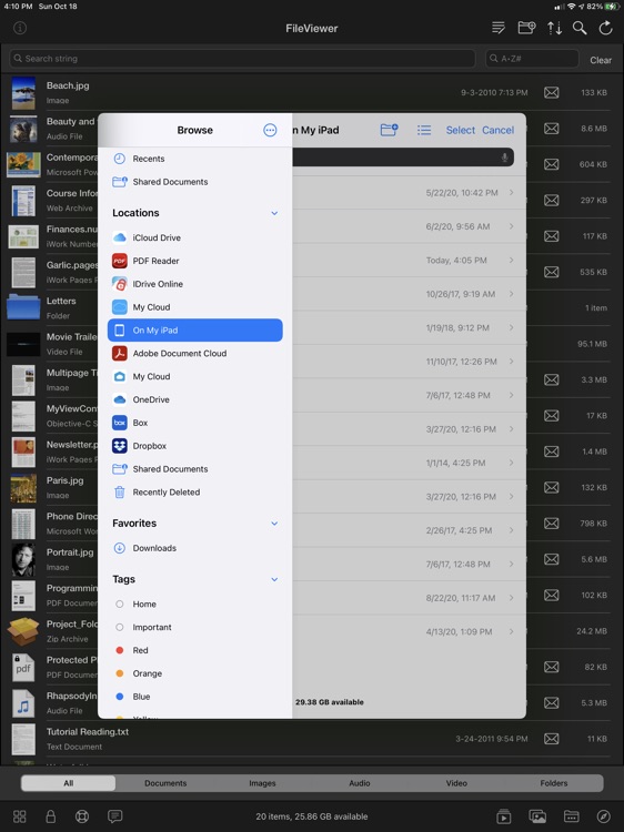 FileViewer XL for iPad screenshot-8