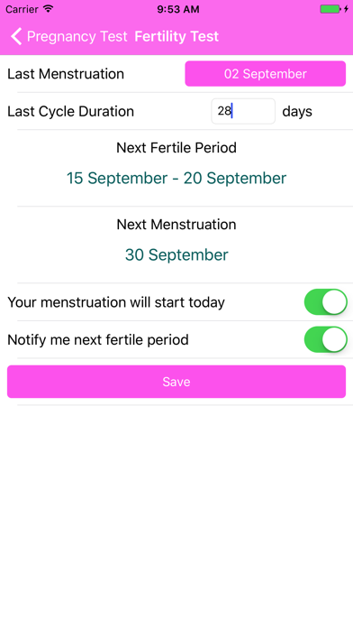 Pregnancy Test Quiz screenshot 4